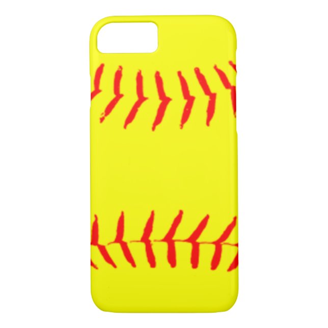 Customized Softball Case-Mate iPhone Case (Back)