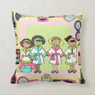 Customized  Spa Party Pillow