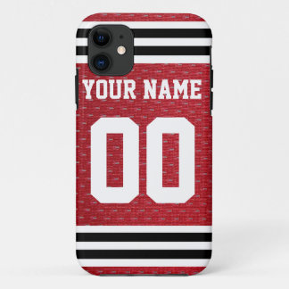 Customized Sports Hockey Jersey iPhone 11 Case