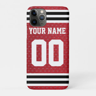 Customized Sports Hockey Jersey iPhone 11 Pro Case