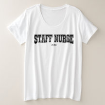 customized staff nurse oversized graphic tshirt