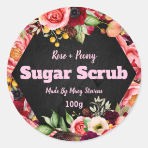 Customized Sugar Scrub Label
