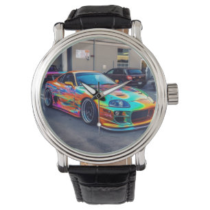 Customized Supercars:Bold colors and modifications Watch