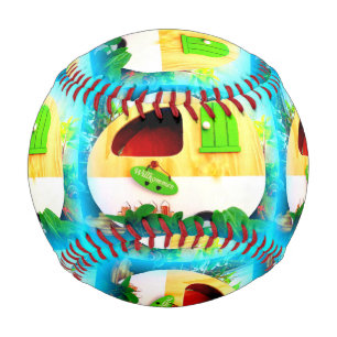 Customized teardrop Vintage camper Thunder_Cove Baseball