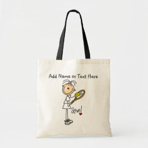 Customized Tennis Serve Tote  Bag