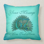 Customized text elegant 67th Birthday 67 Pillow<br><div class="desc">Customized text elegant 67th Birthday 67 Pillow</div>