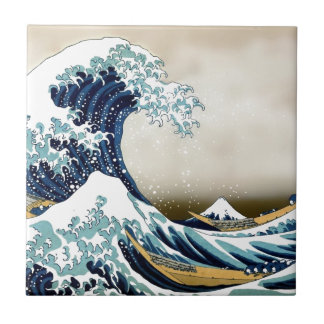 Customized The Great Wave off Kanagawa Gifts Tile