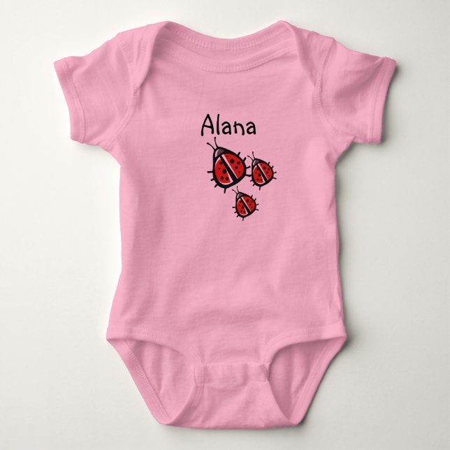 Customized Three Little Ladybug Shirt (Front)