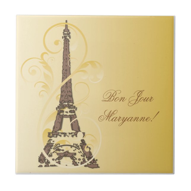 customized tile (Front)