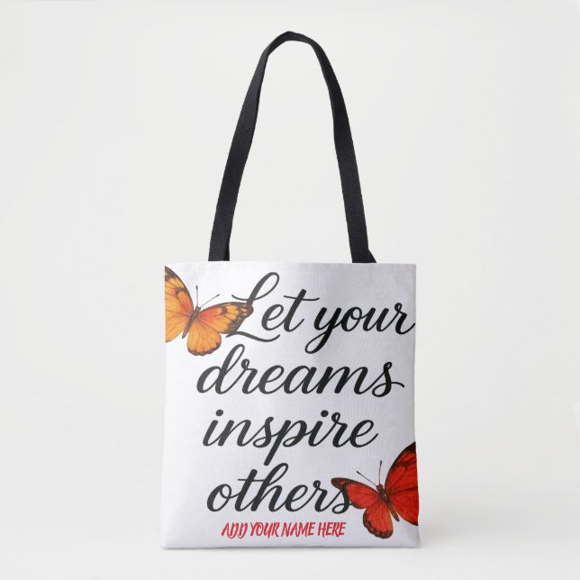 Customized Tote Bag – Personalized Gift for Her  (Front)