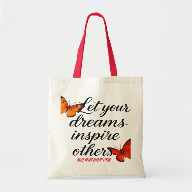 Customized Tote Bag – Personalized Gift for Her  (Front)