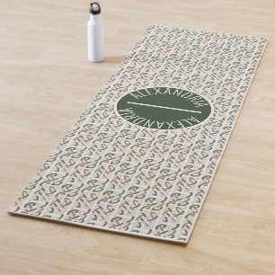 Customized Traditional Celtic Pattern Yoga Mat