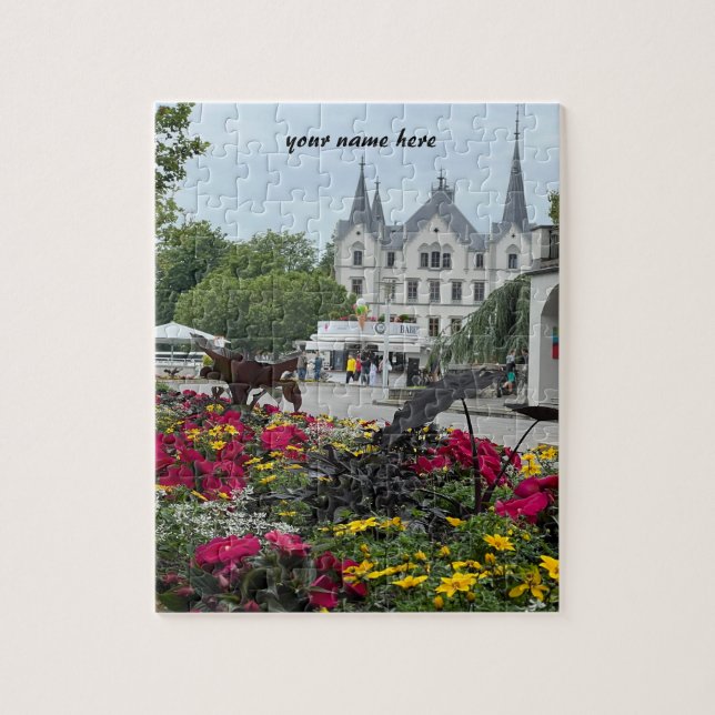 Customized travel Puzzle of Switzerland (Vertical)