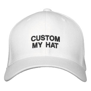 Customized Trucker Hat, Personalized Baseball Cap