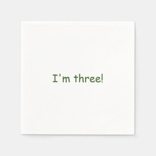 Customized Upsherin Napkin