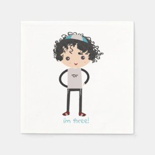 Customized Upsherin Napkin