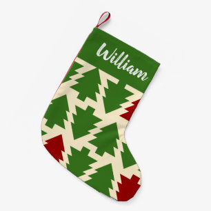 Customized Vintage Christmas Stocking