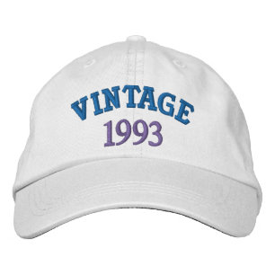 Customized Vintage Embroidered Baseball Cap