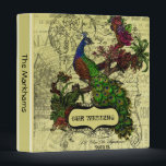Customized Vintage Peacock Wedding Binder<br><div class="desc">Great for photos or even as a wedding planner binder,  our elegant Vintage Peacock wedding binder can be customized with your names,  wedding date,  etc. We have matching Vintage Peacock wedding invitations,  shower invites,  thank you notes,  RSVP cards,  postage stamps,  stickers,  and much more.</div>