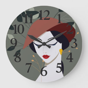Customized wall clock for home