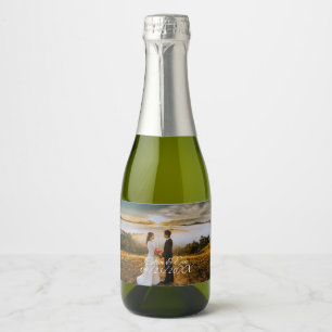 Customized Wedding Bottles Sparkling Wine Label