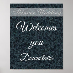 Customized Wedding direction sign