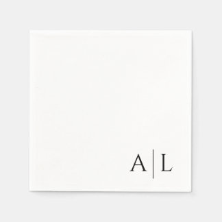 Customized wedding napkins