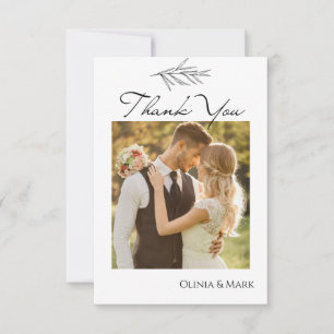 Customized Wedding Wedding Thank You Cards