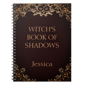 Customized Wicca Book Of Shadows Notebook