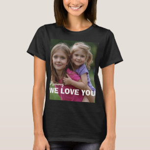 Customized with 2 and text T-Shirt