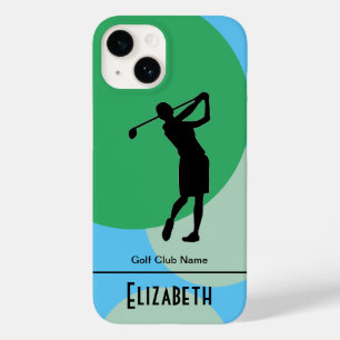 Customized Woman Golf Member iPhone / iPad case