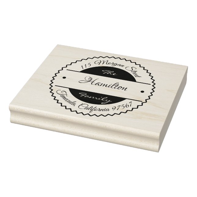 Customized Wood Rubber  Stamp (Stamp)