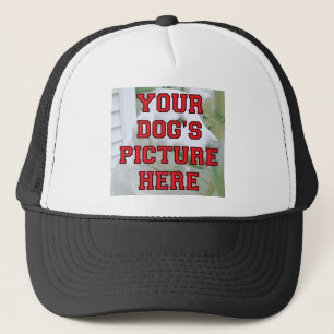 Customized Your Dog's Photo Trucker Hat
