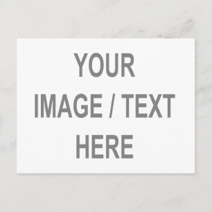Customized Your Image-Text Here Postcard
