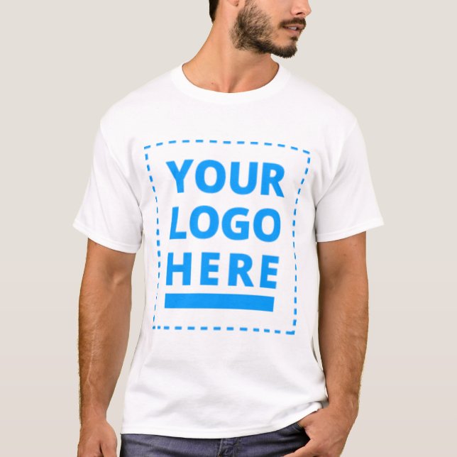 Customized Your Logo Here Create unique product T-Shirt (Front)