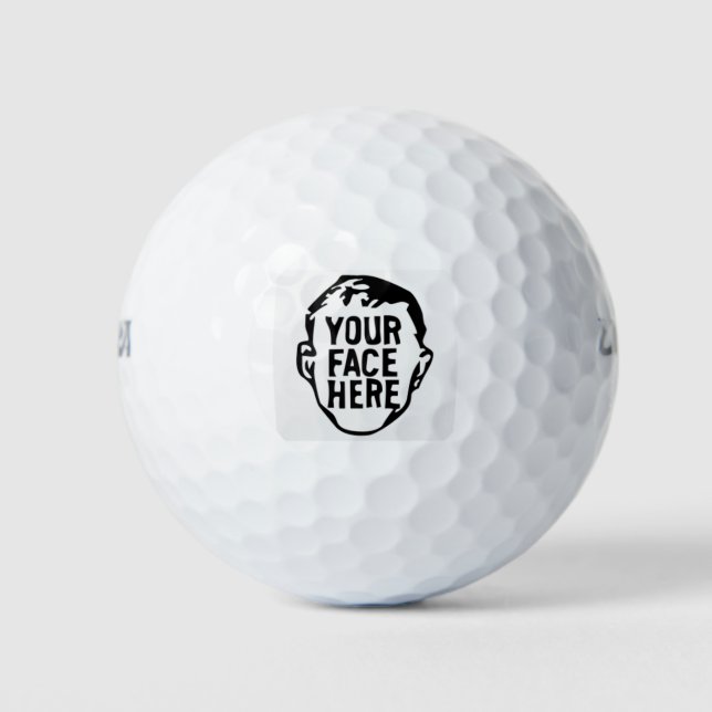 Customized Your Logo Here Golf Balls (Front)
