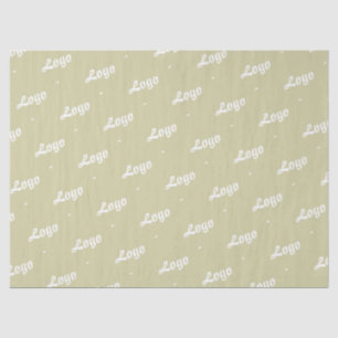 CUSTOMIZED YOUR LOGO STYLISH MODERN LIGHT OLIVE TISSUE PAPER