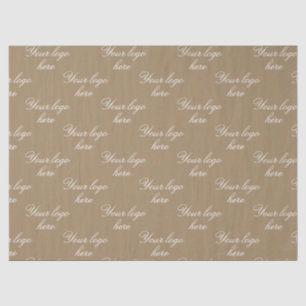 Customized Your Own Logo Stylish Modern Minimal  Tissue Paper