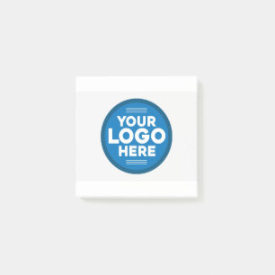 Customized Your Text or Logo Here Post-it Notes