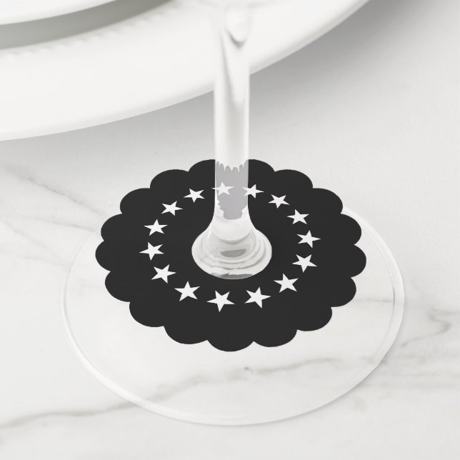 Customp Wine Glass Tags (Close Up)
