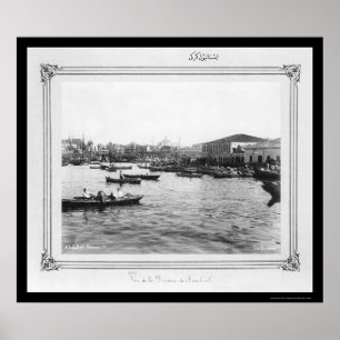Customs House in Istanbul, Turkey 1885 Poster