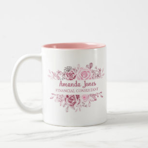 Custum Name Finance CFO Controller Two-Tone Coffee Mug