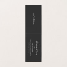 CUSTUMIZED SIMPLE BUSINESS CARD