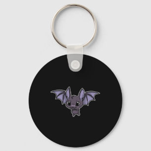 Cut Bat Comic Animal Keychain