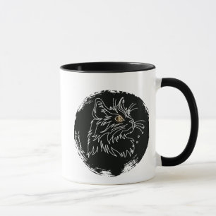 Cut Cat Lover Design Mug
