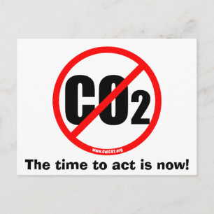 Cut CO2 Postcard