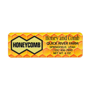 Cut Comb Honey Jar Container