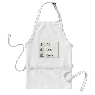 Cut Copy Pasta Standard Apron