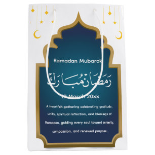 Cut Eid Mubara Medium Gift Bag