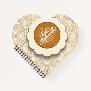 Cut Eid Mubarak Notebook